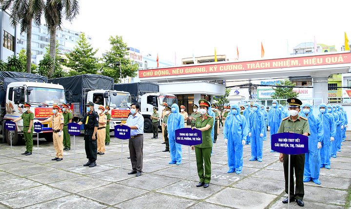 Công an An Giang thành lập lực lượng truy vết COVID-19 - 1