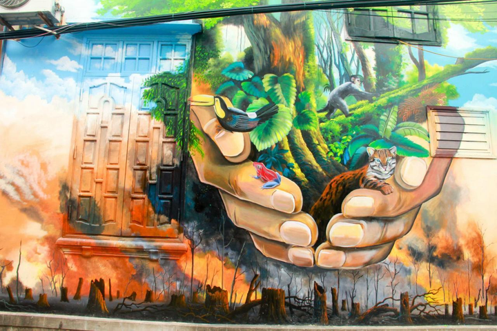 4 con đường bích họa đẹp bậc nhất Việt Nam nhất định phải ghé thăm 1 lần - 7