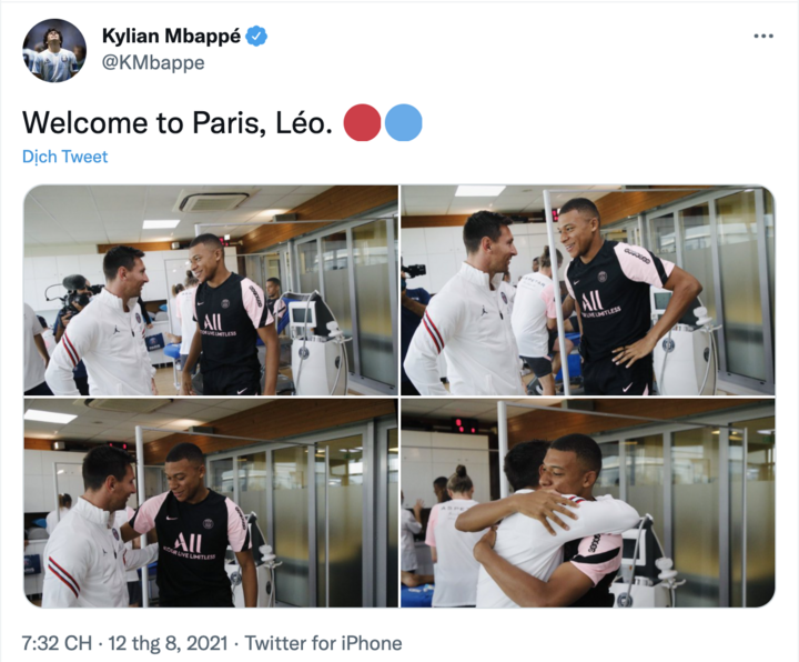 Mbappe đòi rời PSG, không muốn thi đấu cùng Messi - 2