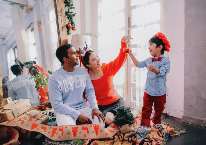 Nữ diễn viên Nguyệt Ánh hạnh phúc bên chồng người Ấn Độ và con trai nhỏ - 5