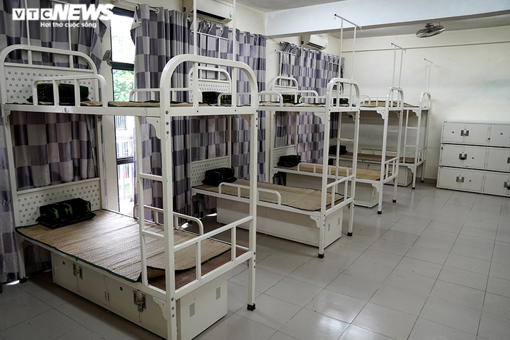 Cận cảnh các ngôi trường ở ngoại thành Hà Nội được trưng dụng làm khu cách ly - 7