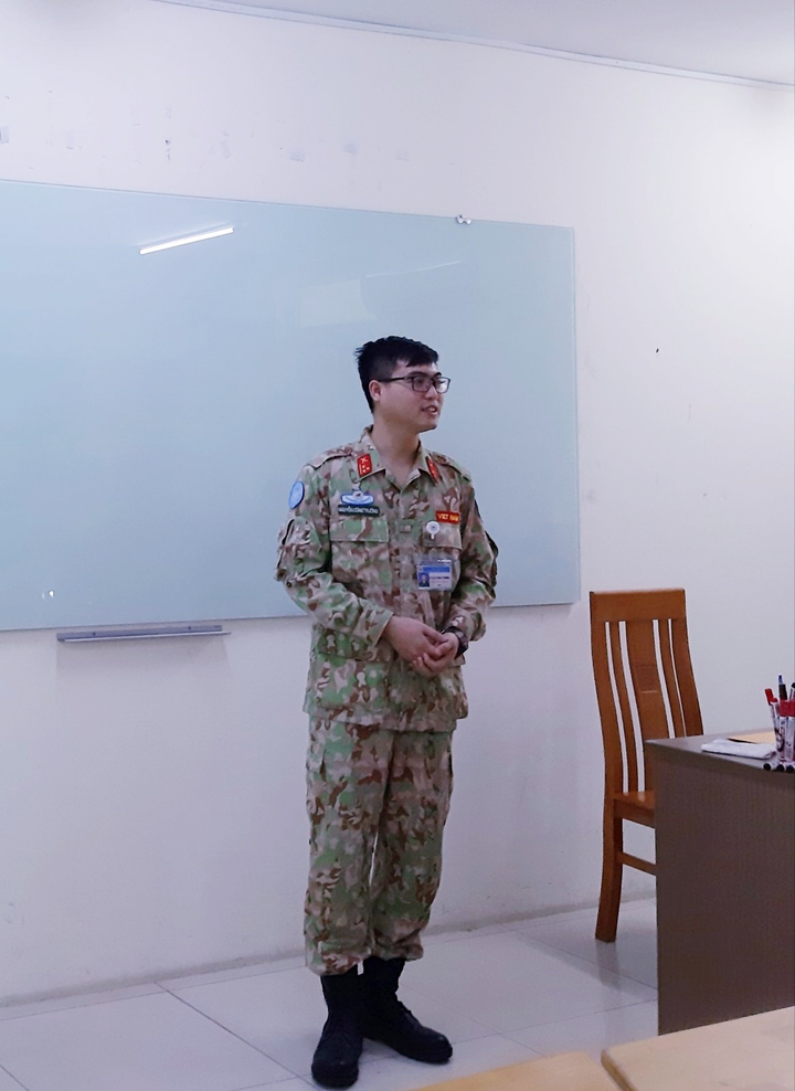 Chàng đại uý trẻ và hành trình thực hiện nhiệm vụ gìn giữ hoà bình Liên Hợp Quốc - 11