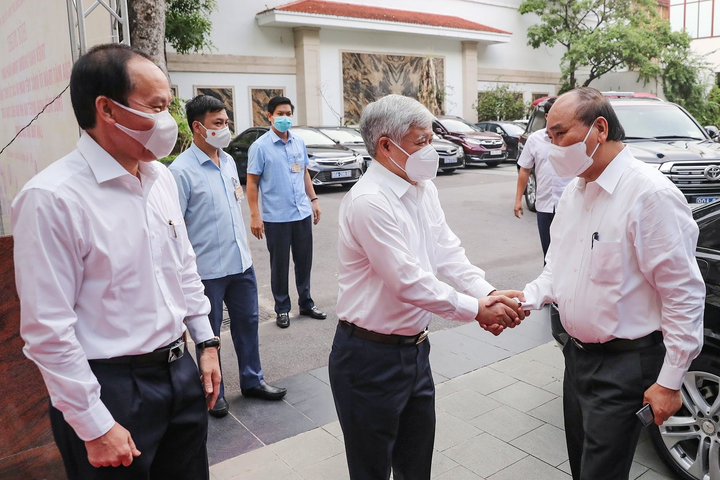 Ảnh: Lãnh đạo Đảng, Nhà nước dự hội nghị của Ủy ban Trung ương MTTQ Việt Nam - 6