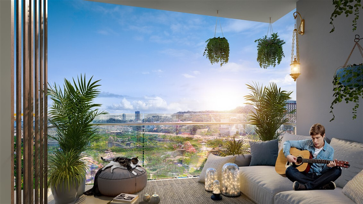 Đi tìm chuẩn mực ban công xứng tầm đại gia ở Sun Marina Town - 2