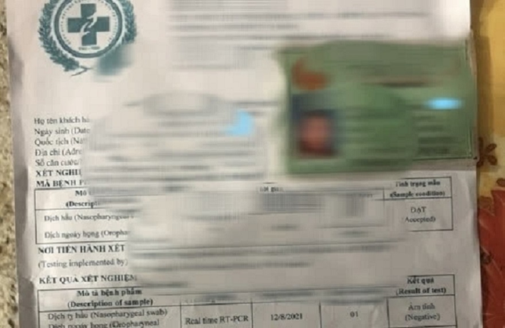 Hải Dương: Khởi tố vụ án làm giả phiếu xét nghiệm COVID-19 - 1