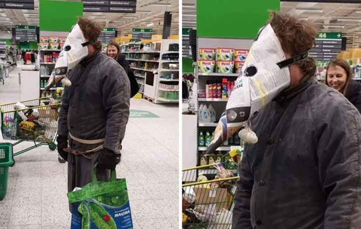 1001 kiểu khẩu trang phá cách người dân tự chế để tạo sự khác biệt khi ra đường - 1