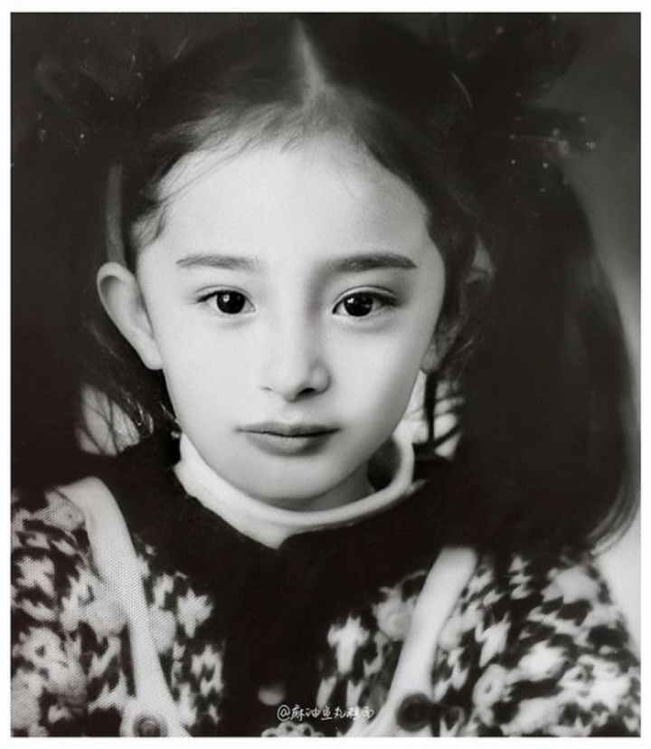 Vẻ đẹp từ thuở nhỏ tới khi trưởng thành của Dương Mịch - 4