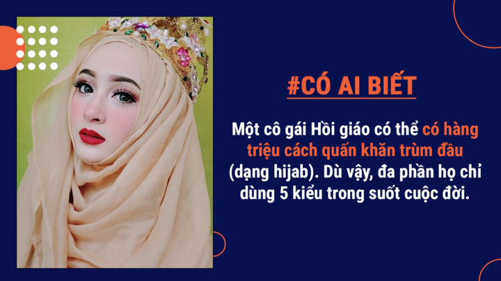 Có ai biết: Sự thật đằng sau chiếc khăn trùm đầu của phụ nữ Hồi giáo - 2