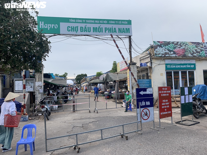 5 tiểu thương dương tính SARS-CoV-2, Hà Nội tìm người đến chợ đầu mối phía Nam - 1