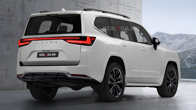 Hình ảnh thiết kế của Lexus LX thế hệ mới - 2
