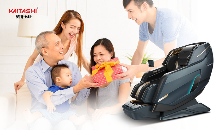 Ghế massage Kaitashi - Quà tặng yêu thương vẹn tròn hiếu hạnh mùa Vu Lan - 1