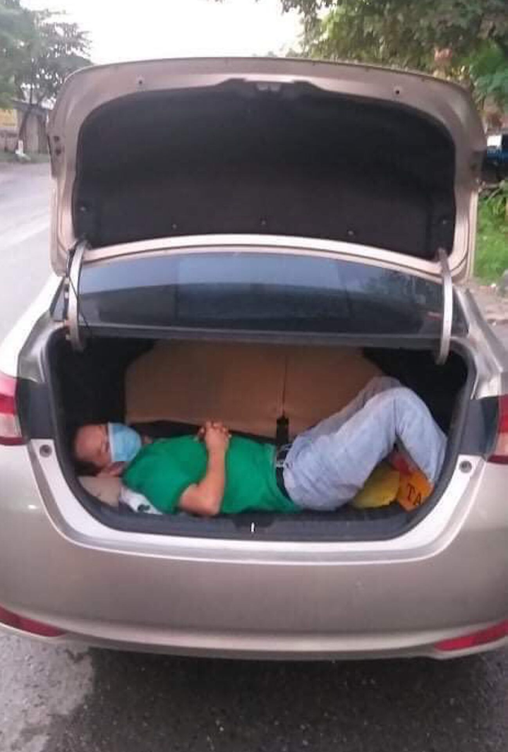 Tài xế giấu khách trong cốp ô tô đi từ Tuyên Quang về Hà Nội - 1