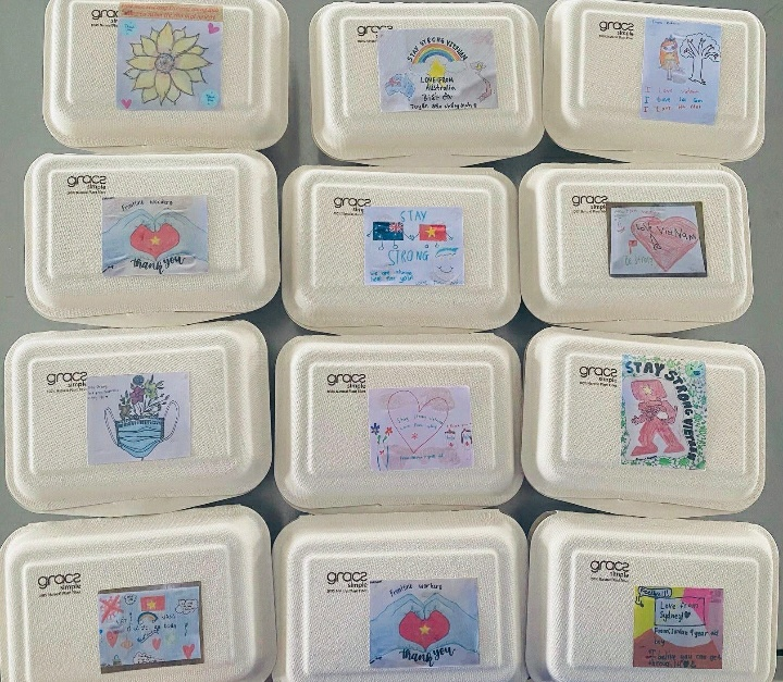 Thầy trò làm hơn 1.000 suất ăn tặng tuyến đầu chống dịch - 4