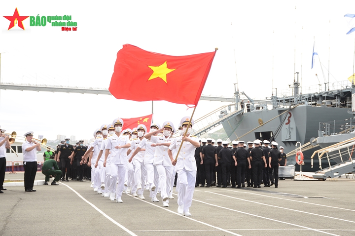 Tàu hộ vệ tên lửa Việt Nam tranh tài cùng Nga, Trung Quốc tại Army Games 2021 - 10