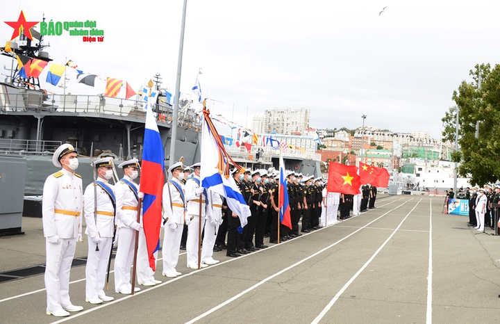 Tàu hộ vệ tên lửa Việt Nam tranh tài cùng Nga, Trung Quốc tại Army Games 2021 - 5