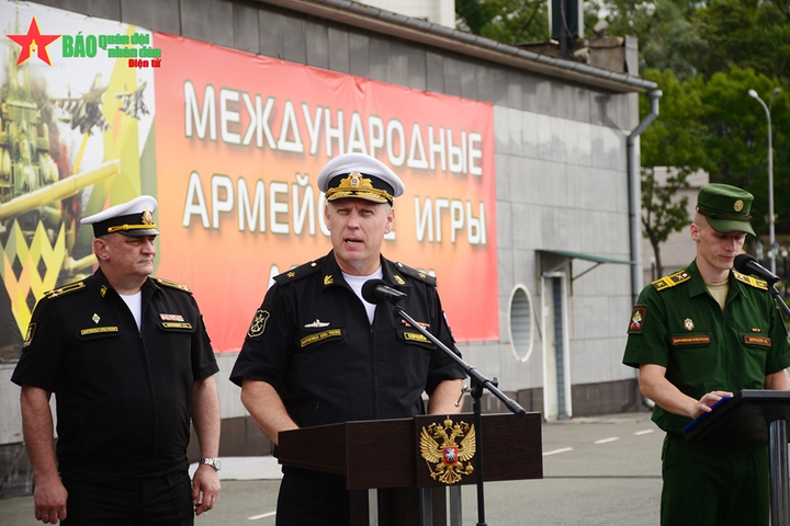 Tàu hộ vệ tên lửa Việt Nam tranh tài cùng Nga, Trung Quốc tại Army Games 2021 - 7