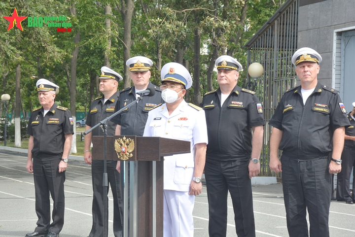 Tàu hộ vệ tên lửa Việt Nam tranh tài cùng Nga, Trung Quốc tại Army Games 2021 - 8