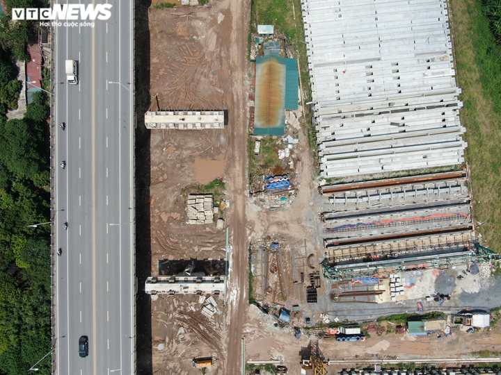 Hà Nội: Toàn cảnh dự án cầu Vĩnh Tuy 2 sau 7 tháng thi công - 4