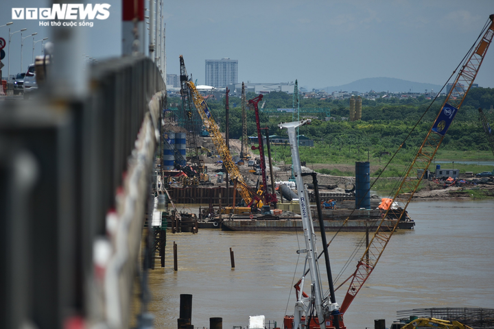 Hà Nội: Toàn cảnh dự án cầu Vĩnh Tuy 2 sau 7 tháng thi công - 8