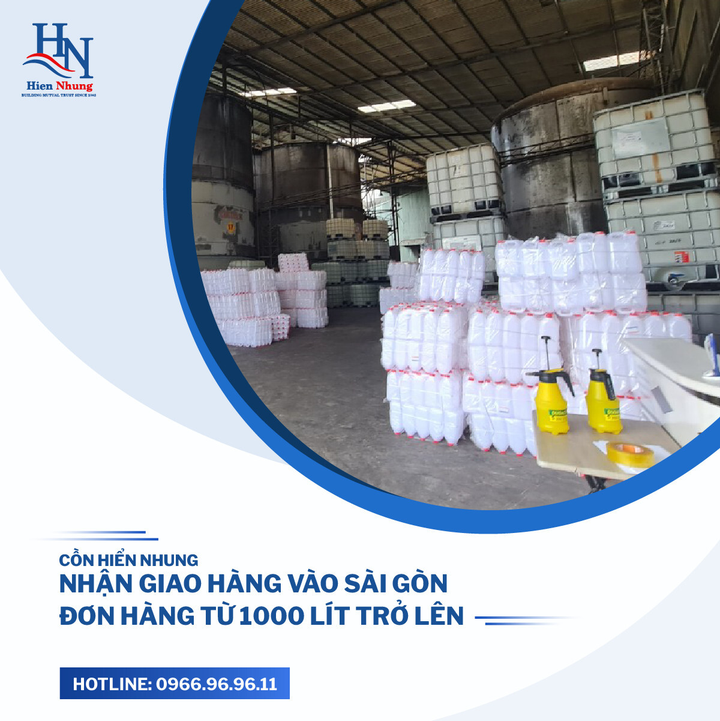 Cồn Ethanol Hiển Nhung đã có mặt tại TP.HCM - 2