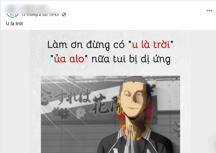 Từ điển Gen Z: ‘U là trời’ là gì mà trở thành câu cửa miệng trên mạng xã hội? - 4