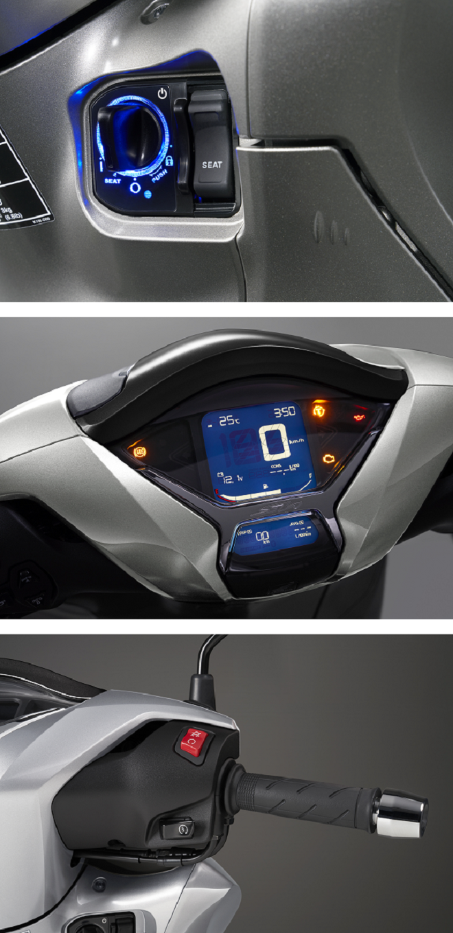 Honda Việt Nam chính thức giới thiệu mẫu xe ga cao cấp hoàn toàn mới SH350i - 2