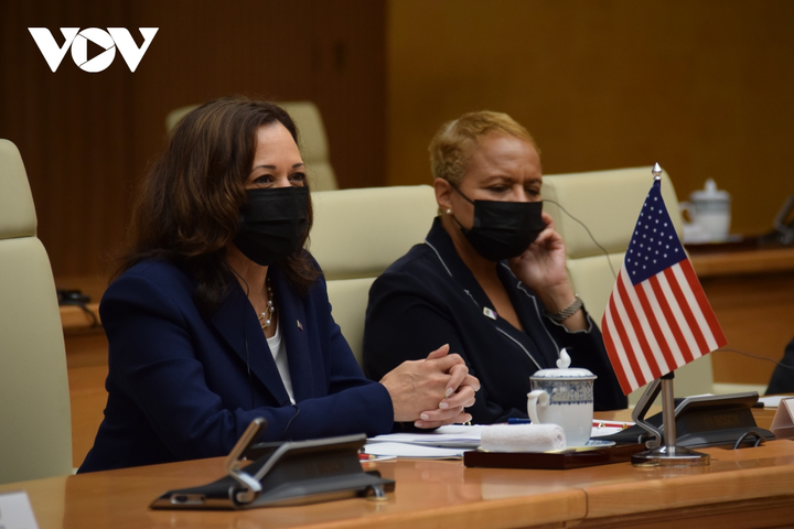 Thủ tướng Phạm Minh Chính tiếp Phó Tổng thống Mỹ Kamala Harris - 4