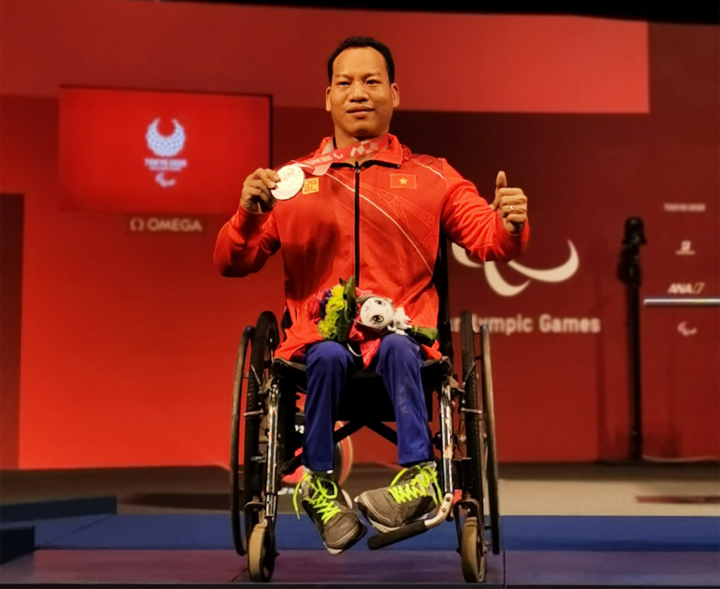 Lê Văn Công xuất sắc giành HCB Paralympic Tokyo 2020 - 1