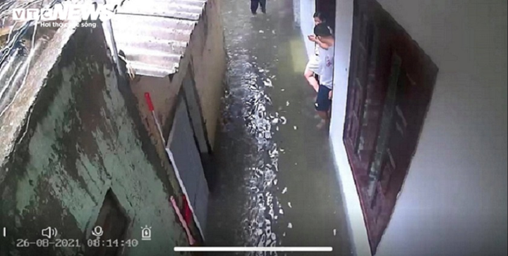 Ảnh: Đường phố Hải Phòng nước ngập ngang đầu gối, hàng loạt xe chết máy - 7