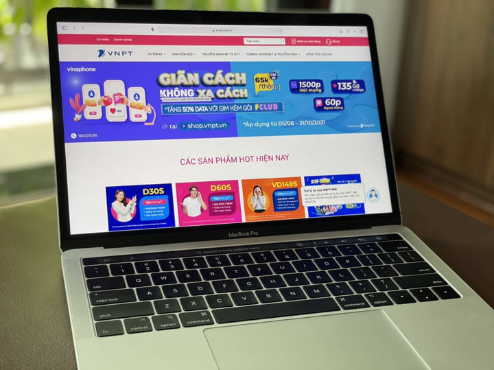 Giảm nguy cơ lây nhiễm COVID với giao dịch trực tuyến tiện ích của VNPT - 2