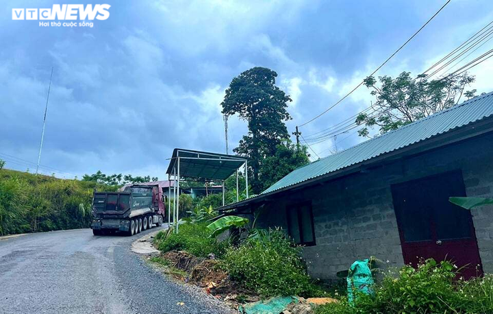 Ảnh: Hiện trường 'bắt vạ' 50 triệu/cây gỗ tạp, nhiều công an bị đánh nhập viện - 4