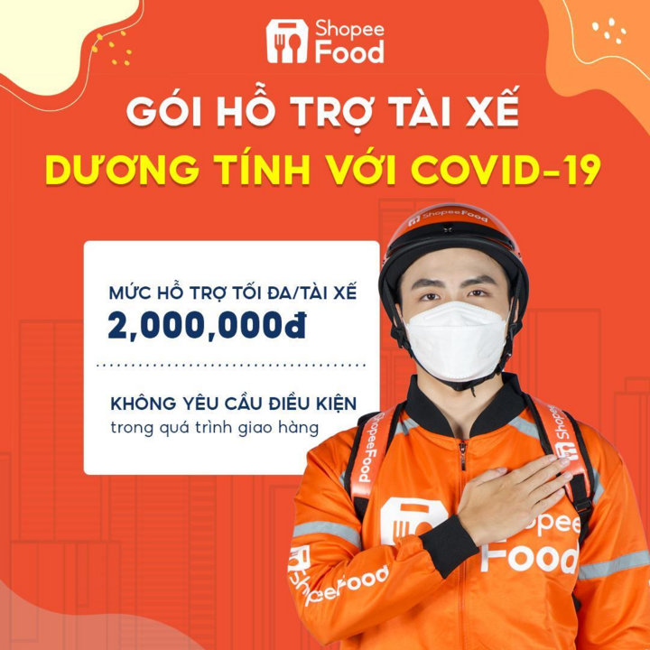 ShopeeFood tiếp sức đối tác và người dùng mùa dịch - 2