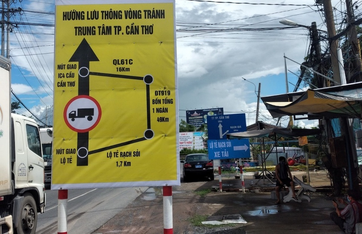 Cần Thơ dừng việc cấm xe quá cảnh đi qua QL 91 và QL91B - 1