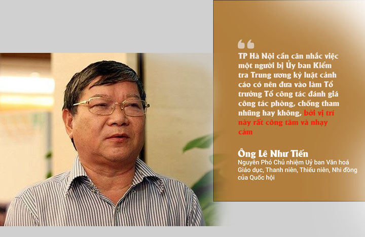 Vừa bị cảnh cáo, Chánh Thanh tra được giao chống tham nhũng: Hà Nội cần xem lại - 4