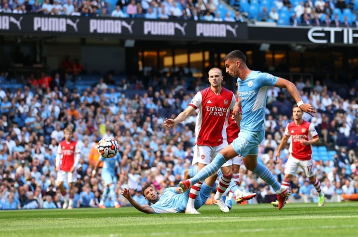 Trực tiếp bóng đá Man City vs Arsenal vòng 3 Ngoại Hạng Anh - 6