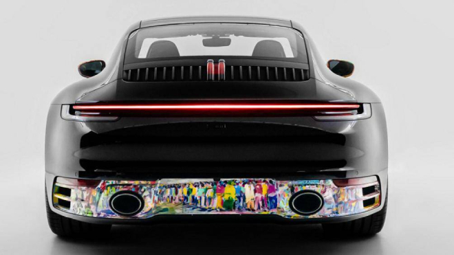 Porsche 911 Carrera độc đáo hơn qua bàn tay nghệ nhân Nam Phi - 10