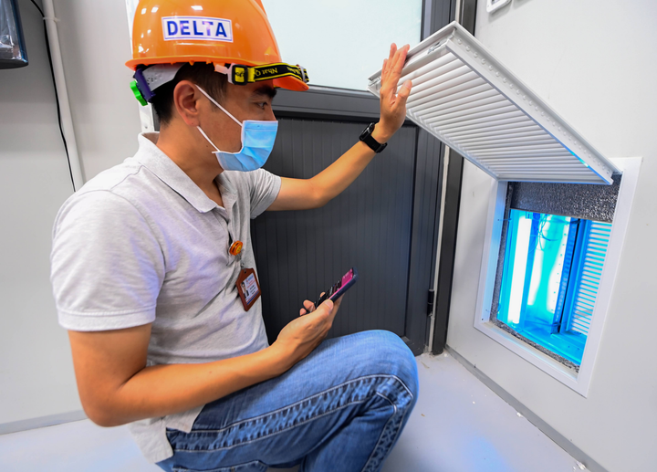 Ảnh: Bệnh viện dã chiến điều trị COVID-19 lớn nhất Hà Nội trước ngày hoạt động - 8