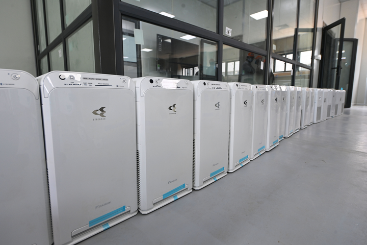 Ảnh: Bệnh viện dã chiến điều trị COVID-19 lớn nhất Hà Nội trước ngày hoạt động - 9