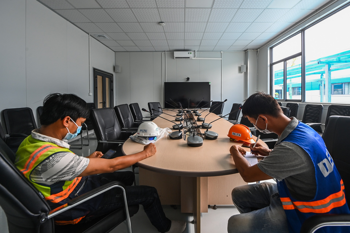 Ảnh: Bệnh viện dã chiến điều trị COVID-19 lớn nhất Hà Nội trước ngày hoạt động - 3