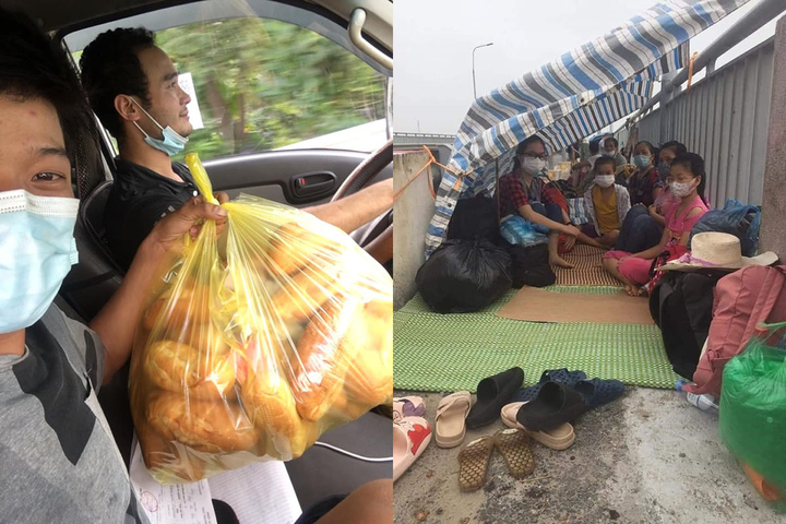 Nhiều người bị 'mắc kẹt' ở cửa ngõ Thái Bình: Chính quyền lên tiếng - 2