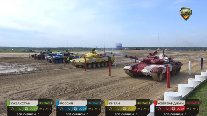 Bán kết Tank Biathlon 2021: Nga, Trung Quốc đua tranh quyết liệt - 2