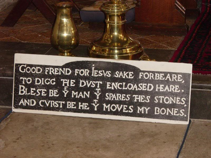 Lời nguyền đáng sợ trên mộ Shakespeare hé lộ bí ẩn về hộp sọ bị mất - 3