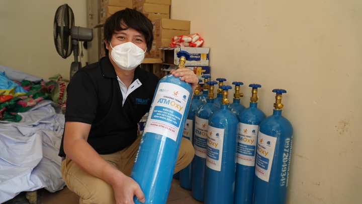 Trạm bơm oxy trong nhà máy thép tiếp sức ATM oxy đi khắp TP.HCM - 4