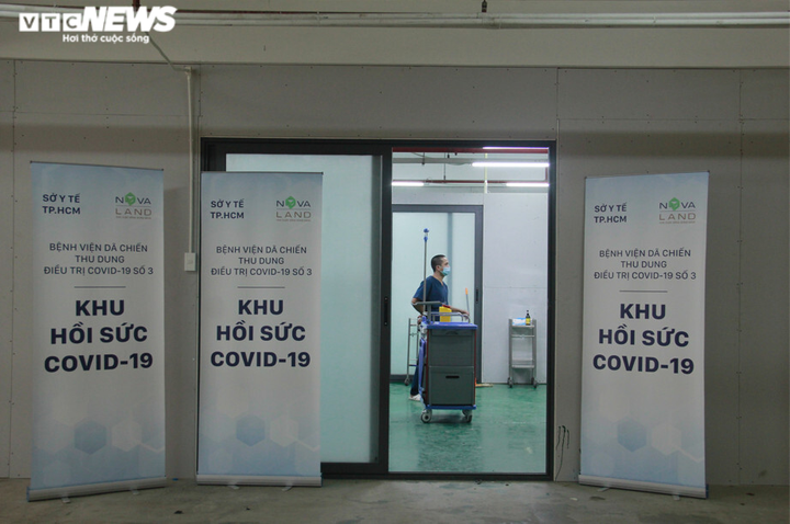 Biến hầm xe chung cư thành trung tâm hồi sức COVID-19 - 1