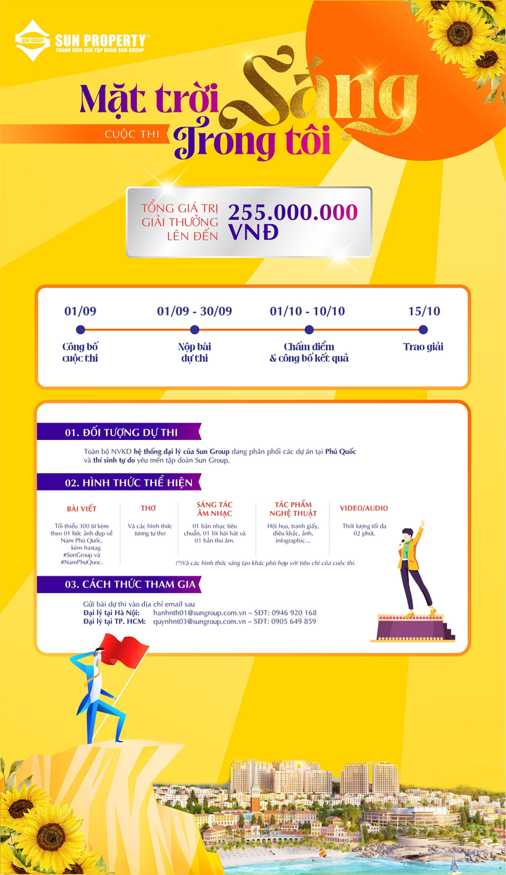'Mặt trời sáng trong tôi' - cuộc thi dành cho chuyên viên tư vấn BĐS Phú Quốc - 1