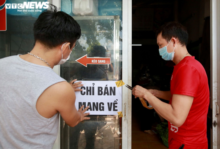 19 xã, thị trấn ở Hà Nội được bán đồ ăn mang về - 1