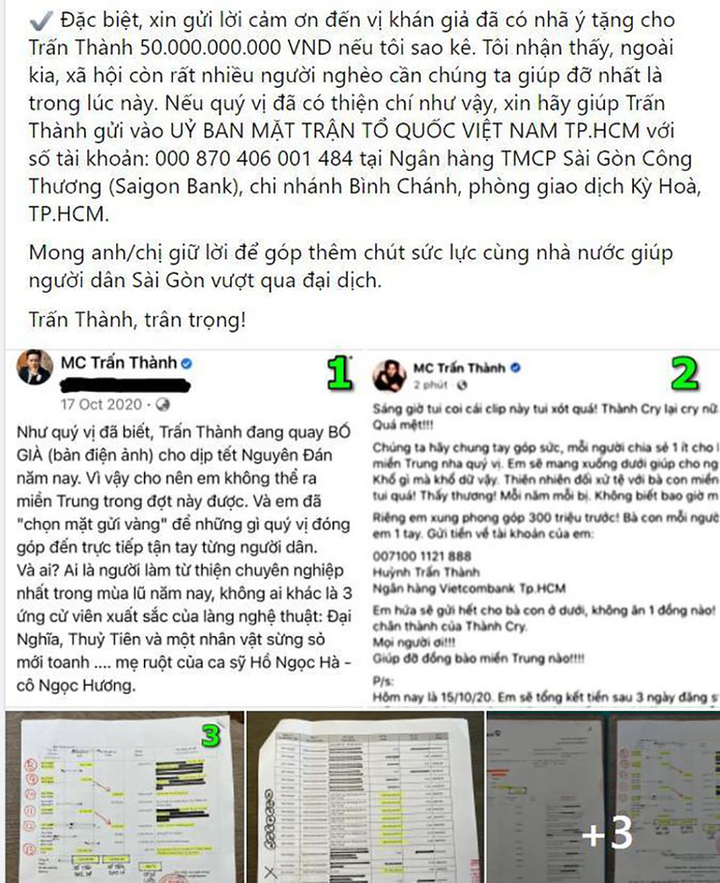 3 lần xử đẹp scandal của Trấn Thành, đặc biệt lùm xùm ăn chặn tiền từ thiện - 2