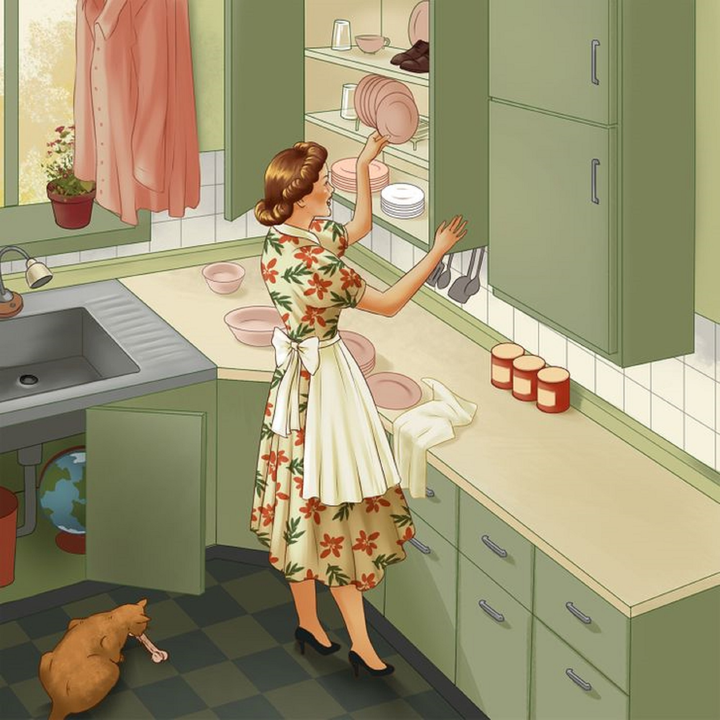 Tìm ra tất cả chi tiết bất hợp lý trong ảnh chỉ với 45 giây, bạn làm được không? - 1