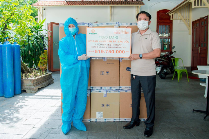 Tập đoàn Hưng Thịnh tiếp tục chung sức trong cuộc chiến chống COVID-19 - 6