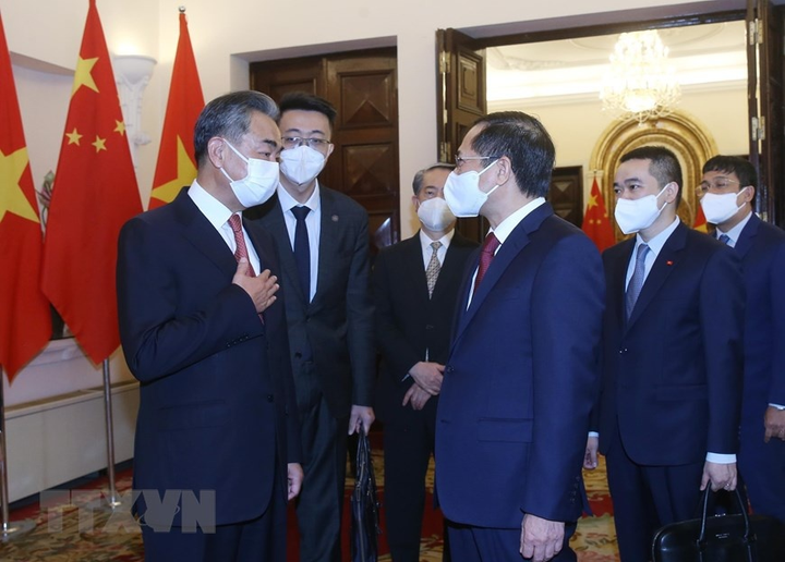 Bộ trưởng Bùi Thanh Sơn hội đàm với Bộ trưởng Trung Quốc Vương Nghị - 3